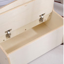 ΠΑΓΚΑΚΙ ΠΑΙΔΙΚΟ ΜΕ ΑΠΟΘ.ΧΩΡΟ RICKI HM18342.01 MDF & ΚΟΝΤΡΑΠΛΑΚΕ ΦΥΣΙΚΟ 63x43x47Υεκ