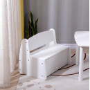 ΠΑΓΚΑΚΙ ΠΑΙΔΙΚΟ ΜΕ ΑΠΟΘ.ΧΩΡΟ RICKI HM18342.03 MDF & ΚΟΝΤΡΑΠΛΑΚΕ ΛΕΥΚΟ 63x43x47Υεκ