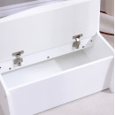 ΠΑΓΚΑΚΙ ΠΑΙΔΙΚΟ ΜΕ ΑΠΟΘ.ΧΩΡΟ RICKI HM18342.03 MDF & ΚΟΝΤΡΑΠΛΑΚΕ ΛΕΥΚΟ 63x43x47Υεκ