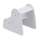 ΠΑΙΔΙΚΗ ΣΚΑΛΑ/ΣΚΑΜΠΟ RICKI HM18340.03 MDF & ΚΟΝΤΡΑΠΛΑΚΕ ΛΕΥΚΟ 33x43.5x40.5Υεκ