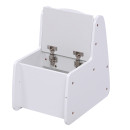 ΠΑΙΔΙΚΟ ΚΑΡΕΚΛΑΚΙ ΜΕ ΑΠΟΘ.ΧΩΡΟ RICKI HM18343.03 ΚΟΝΤΡΑΠΛΑΚΕ/MDF ΛΕΥΚΟ 33x43x47Υεκ