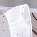 ΠΑΙΔΙΚΟ ΚΑΡΕΚΛΑΚΙ ΜΕ ΑΠΟΘ.ΧΩΡΟ RICKI HM18343.03 ΚΟΝΤΡΑΠΛΑΚΕ/MDF ΛΕΥΚΟ 33x43x47Υεκ