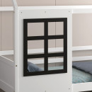 ΠΑΙΔΙΚΟ ΚΡΕΒΑΤΙ τ.MONTESSORI DOMER HM742.01 ΞΥΛΟ ΠΕΥΚΟΥ ΛΕΥΚΟ--ΓΙΑ 90x190εκ