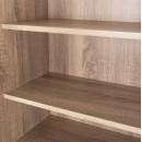 ΠΑΠΟΥΤΣΟΘΗΚΗ-ΝΤΟΥΛΑΠΑ CLUSE HM2403.20 ΜΕΛΑΜΙΝΗ SONAMA OAK ΧΡΩΜΑ 60Χ37Χ186,5Υεκ.