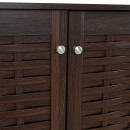 ΠΑΠΟΥΤΣΟΘΗΚΗ-ΝΤΟΥΛΑΠΙ ΞΥΛΙΝΗ CASSIOPE HM2208.01 WENGE 77Χ34Χ67.5Υεκ.