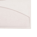 ΠΙΝΑΚΑΣ ΟΡΘΟΓΩΝΙΟΣ ΣΕΙΡΑ SANTORINI HM4510 MDF ΣΕ ΥΠΟΛΕΥΚΟ ΧΡΩΜΑ 60x4(πάχος)x80Υεκ.