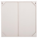 ΠΙΝΑΚΑΣ ΤΕΤΡΑΓΩΝΟΣ ΣΕΙΡΑ SANTORINI HM4508 MDF ΣΕ ΥΠΟΛΕΥΚΟ ΧΡΩΜΑ 80x4(πάχος)x80Υεκ.