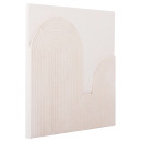 ΠΙΝΑΚΑΣ ΤΕΤΡΑΓΩΝΟΣ ΣΕΙΡΑ SANTORINI HM4517 MDF ΣΕ ΥΠΟΛΕΥΚΟ ΧΡΩΜΑ 80x4,5(πάχος)x80Υεκ.