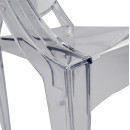 ΠΟΛΥΘΡΟΝΑ ΑΚΡΥΛΙΚΗ ΔΙΑΦΑΝΗ ΜΕ ΜΠΡΑΤΣΑ ARAMIS HM0169 52,2x56,5x92Υ εκ. 4τμχ