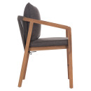 ΠΟΛΥΘΡΟΝΑ CONTREL HM6244.02 ΞΥΛΟ ΑΚΑΚΙΑΣ ΦΥΣΙΚΟ-ΣΧΟΙΝΙ & ΜΑΞΙΛΑΡΙΑ ΓΚΡΙ 58x60x74Υεκ. 2τμχ