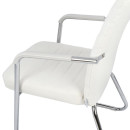 ΠΟΛΥΘΡΟΝΑ DALEY HM1021.02 ΛΕΥΚΗ 55,5x67,5x94 εκ. 4τμχ