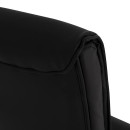 ΠΟΛΥΘΡΟΝΑ JACOB HM1045.11 ΜΑΥΡΟ PU ΜΕ ΒΑΣΗ ΧΡΩΜΙΟΥ 57x66,5x102 cm 2τμχ