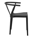 ΠΟΛΥΘΡΟΝΑ ΕΞ.ΧΩΡΟΥ BRAVE HM6625.02 ΠΟΛΥΠΡΟΠΥΛΕΝΙΟ ΣΕ ΜΑΥΡΟ 47x42x84,5Υεκ 4τμχ