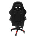 ΠΟΛΥΘΡΟΝΑ GAMING DARREN HM1203.01 ΜΑΥΡΟ-ΚΟΚΚΙΝΟ PVC 58.5x100x120Υεκ.
