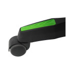 ΠΟΛΥΘΡΟΝΑ GAMING DARREN HM1203.03 ΜΑΥΡΟ-ΠΡΑΣΙΝΟ PVC 58.5x100x120Υεκ.