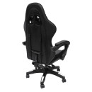 ΠΟΛΥΘΡΟΝΑ GAMING DARREN HM1203.04 ΜΑΥΡΟ-ΛΕΥΚΟ PVC 58.5x100x120Υεκ.