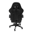 ΠΟΛΥΘΡΟΝΑ GAMING DARREN HM1203.10 ΜΑΥΡΟ-ΓΚΡΙ PVC 60x60x120Υεκ.
