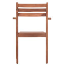ΠΟΛΥΘΡΟΝΑ KEMPO HM6358 ΞΥΛΟ TEAK ΣΕ ΦΥΣΙΚΟ--58x58,5x88Υεκ.