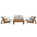 ΠΟΛΥΘΡΟΝΑ LOUNGE MIREX HM6641 ΞΥΛΟ ΑΚΑΚΙΑΣ ΦΥΣΙΚΟ-ΕΚΡΟΥ ΜΑΞΙΛΑΡΙΑ 81x96x68Υεκ