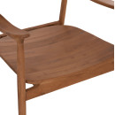 ΠΟΛΥΘΡΟΝΑ LOUNGE RANGER HM18255.01 ΞΥΛΟ TEAK ΣΕ ΦΥΣΙΚΟ 70x73x73Υεκ.