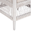 ΠΟΛΥΘΡΟΝΑ MALAWI HM9635.02 ΞΥΛΟ ΜΑΟΝΙ ΜΕ RATTAN ΛΕΥΚΟ--Β'ΔΙΑΛΟΓΗΣ 80x70x86Υεκ.