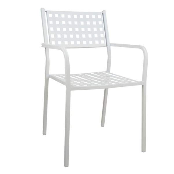 ΠΟΛΥΘΡΟΝΑ ΜΕΤΑΛΛΙΚΗ HM5031.02 ZETA ΣΕ ΛΕΥΚΟ ΧΡΩΜΑ 54x51x84Υεκ