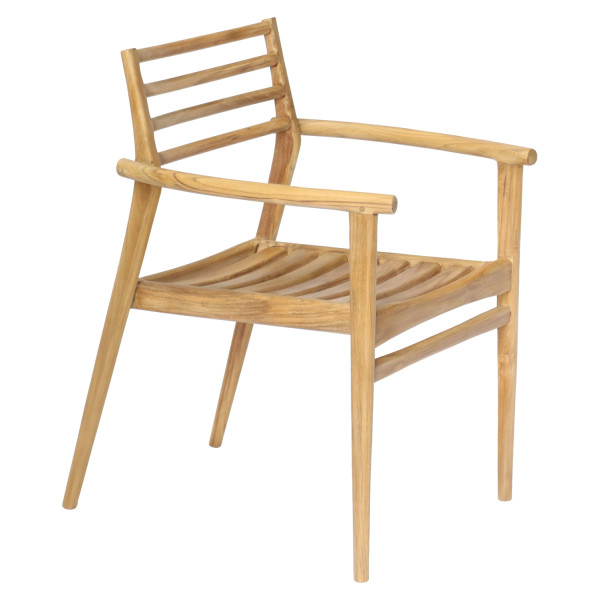 ΠΟΛΥΘΡΟΝΑ MOOSEN HM9936 ΜΑΣΙΦ ΞΥΛΟ TEAK ΣΕ ΦΥΣΙΚΟ 59x60x78,5Υ 2τμχ