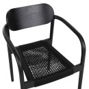 ΠΟΛΥΘΡΟΝΑ OSLO HM9636.12 ΞΥΛΟ TEAK ΜΑΥΡΟ & ΣΧΟΙΝΙ--B’ΔΙΑΛΟΓΗΣ 55x54x80Yεκ.