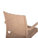 ΠΟΛΥΘΡΟΝΑ ΠΟΛΥΠΡΟΠΥΛΕΝΙΟΥ ΒΑΡΕΩΣ ΤΥΠΟΥ KAGANU ΚΑΠΟΥΤΣΙΝΟ HM5134.03 58x55x88Υ εκ.