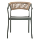 ΠΟΛΥΘΡΟΝΑ ΠΟΛΥΠΡΟΠΥΛΕΝΙΟΥ BOGI HM6240.05 OLIVE GREEN--P.P. ΜΠΕΖ ΣΧΟΙΝΙ 56,5x53x80Υεκ