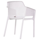 ΠΟΛΥΘΡΟΝΑ ΠΟΛΥΠΡΟΠΥΛΕΝΙΟΥ JOHN HM6103.01 ΛΕΥΚΗ 59x58x79.5Υεκ.