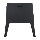 ΠΟΛΥΘΡΟΝΑ ΠΟΛΥΠΡΟΠΥΛΕΝΙΟΥ LOUNGE SLEEK HM6365.02 ΜΑΥΡΟ 62x68x73Υεκ.