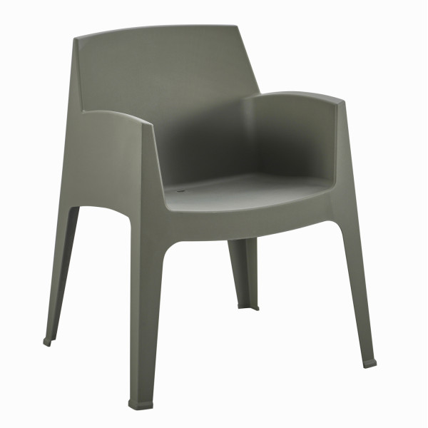 ΠΟΛΥΘΡΟΝΑ ΠΟΛΥΠΡΟΠΥΛΕΝΙΟΥ SLEEK HM6370.05 DARK OLIVE GREEN 68x63x82,5Υεκ.