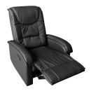 ΠΟΛΥΘΡΟΝΑ RELAX ΜΕ ΜΗΧΑΝΙΣΜΟ MASSAGE ROCCA HM0026.01 PU ΜΑΥΡΟ 88x90x80 εκ.