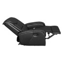 ΠΟΛΥΘΡΟΝΑ RELAX ΜΕ ΜΗΧΑΝΙΣΜΟ MASSAGE ROCCA HM0026.01 PU ΜΑΥΡΟ 88x90x80 εκ.