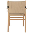 ΠΟΛΥΘΡΟΝΑ BAND RUBBERWOOD ΚΑΙ ΣΧΟΙΝΙ 62,5x60x88Yεκ.HM9324.01