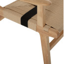 ΠΟΛΥΘΡΟΝΑ BAND RUBBERWOOD ΚΑΙ ΣΧΟΙΝΙ 62,5x60x88Yεκ.HM9324.01