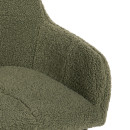 ΠΟΛΥΘΡΟΝΑ SHELLY HM8591.03 ΥΦΑΣΜΑ TEDDY ΦΥΣΤΙΚΙ-ΜΑΥΡΑ ΜΕΤΑΛΛΙΚΑ ΠΟΔΙΑ 57x55x87Yεκ. 2τμχ