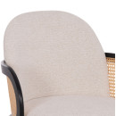 ΠΟΛΥΘΡΟΝΑ ΤΡΑΠΕΖΑΡΙΑΣ BECKER HM18246.02 PLYWOOD ΜΑΥΡΟ--ΕΚΡΟΥ ΥΦΑΣΜΑ 54x62x79Υεκ. 2τμχ