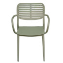 ΠΟΛΥΘΡΟΝΑ ΤΡΑΠΕΖΑΡΙΑΣ HILLIARD HM6644.07 ΑΛΟΥΜΙΝΙΟ ΣΕ OLIVE GREEN 56x58x80Υεκ