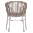 ΠΟΛΥΘΡΟΝΑ ΤΡΑΠΕΖΑΡΙΑΣ XANTION ΗM6472.02 ΚΡΕΜ ΑΛΟΥΜΙΝΙΟ--ΣΧΟΙΝΙ-ΜΑΞΙΛΑΡΙ ΑΝΟΙΧΤΟ ΓΚΡΙ 59x60x78Υ