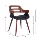 ΠΟΛΥΘΡΟΝΑΚΙ ΣΥΝΕΡΓΑΣΙΑΣ SUPERIOR PRO ΚΑΡΥΔΙ-ΜΑΥΡΟ PU HM8491.01 50Χ53Χ76Υ εκ.