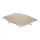 ΠΟΥΦ ANSHU HM5808.01 ΜΠΕΖ 140x180 εκ.