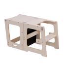 ΠΥΡΓΟΣ ΕΚΜΑΘΗΣΗΣ ΜΕ ΠΙΝΑΚΑ RICKI HM18345.01 ΞΥΛΟ ΠΕΥΚΟΥ ΦΥΣΙΚΟ 37x40x84Υεκ