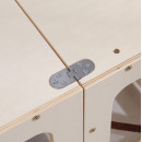 ΠΥΡΓΟΣ ΕΚΜΑΘΗΣΗΣ ΜΕ ΠΙΝΑΚΑ RICKI HM18345.01 ΞΥΛΟ ΠΕΥΚΟΥ ΦΥΣΙΚΟ 37x40x84Υεκ