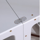 ΠΥΡΓΟΣ ΕΚΜΑΘΗΣΗΣ ΜΕ ΠΙΝΑΚΑ RICKI HM18345.03 ΞΥΛΟ ΠΕΥΚΟΥ ΛΕΥΚΟ/ΓΚΡΙ 37x40x84Υεκ