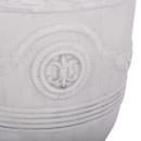 ΣΕΤ 3ΤΜΧ ΓΛΑΣΤΡΕΣ ΜΕ ΑΝΑΓΛΥΦΟ GARDENER HM4729 FIBERCLAY-ΣΕ ΥΠΟΛΕΥΚΟ Φ58x72.5Υεκ