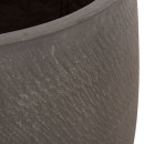 ΣΕΤ 4ΤΜΧ ΓΛΑΣΤΡΕΣ ΣΤΡΟΓΓΥΛΕΣ GARDENER HM4726 FIBERCLAY ΓΚΡΙΖΟΠΡΑΣΙΝΟ Φ52x55Υεκ