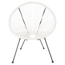 ΣΕΤ ΕΞΩΤΕΡΙΚΟΥ ΧΩΡΟΥ 3ΤΜΧ ACAPULCO HM11861.12 P.E.RATTAN ΛΕΥΚΟ-ΜΕΤΑΛΛΟ ΣΕ ΜΑΥΡΟ