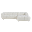 ΣΕΤ ΚΑΝΑΠΕΣ ΓΩΝΙΑ (ΔΕΞΙΑ)-ΠΟΛΥΘΡΟΝΑ LOUNGE LYKKE HM10820.02R ΕΚΡΟΥ ΥΦΑΣΜΑ